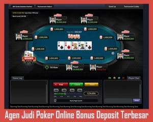 Agen Judi Poker Online Bonus Deposit Terbesar