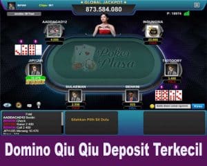 Domino Qiu Qiu Deposit Terkecil