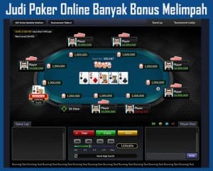 Judi Poker Online Banyak Bonus Melimpah